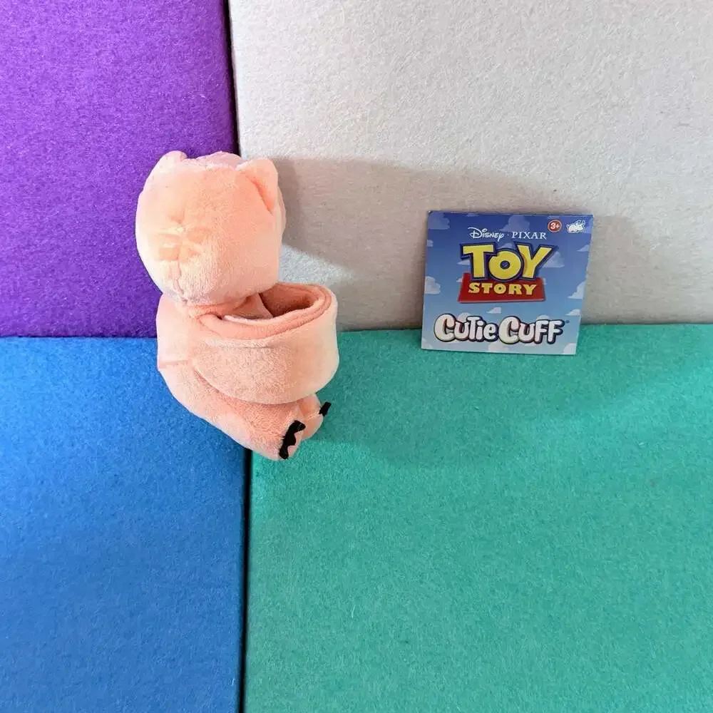 Disney Pixar Toy Story Hamm Cutie Cuff Plush Snap Bracelet